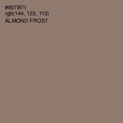 #907B71 - Almond Frost Color Image